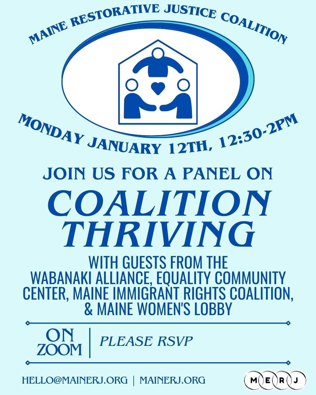 Please RSVP at hello@mainerj.org